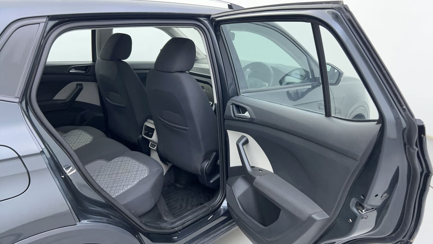 New Volkswagen Taigun interior RIGHT SIDE REAR DOOR CABIN VIEW