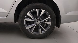 Used 2022 Skoda Slavia Style 1.0L TSI MT Petrol Manual tyres LEFT REAR TYRE RIM VIEW