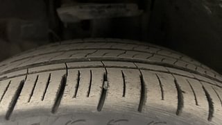 Used 2021 Tata Tigor Revotron XZ+ Petrol Manual tyres LEFT FRONT TYRE TREAD VIEW