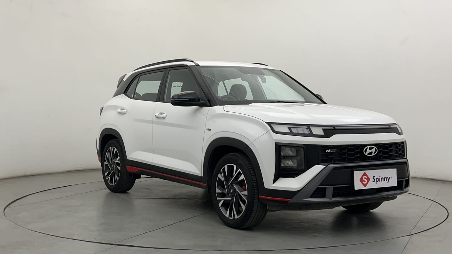 New Hyundai Creta N-Line exterior RIGHT FRONT CORNER VIEW