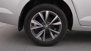 Used 2022 Skoda Slavia Style 1.0L TSI MT Petrol Manual tyres RIGHT REAR TYRE RIM VIEW