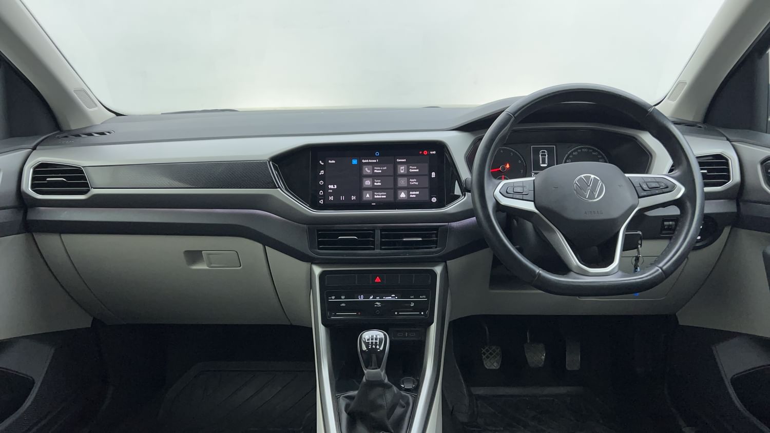 New Volkswagen Taigun interior DASHBOARD VIEW