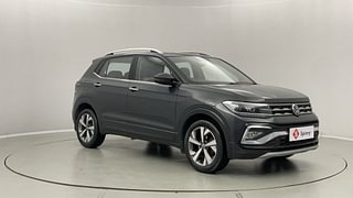 Used 2022 Volkswagen Taigun Topline 1.0 TSI MT Petrol Manual exterior RIGHT FRONT CORNER VIEW