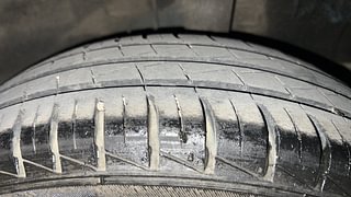 Used 2022 Renault Kwid Climber 1.0l SCE Petrol MT Petrol Manual tyres LEFT REAR TYRE TREAD VIEW