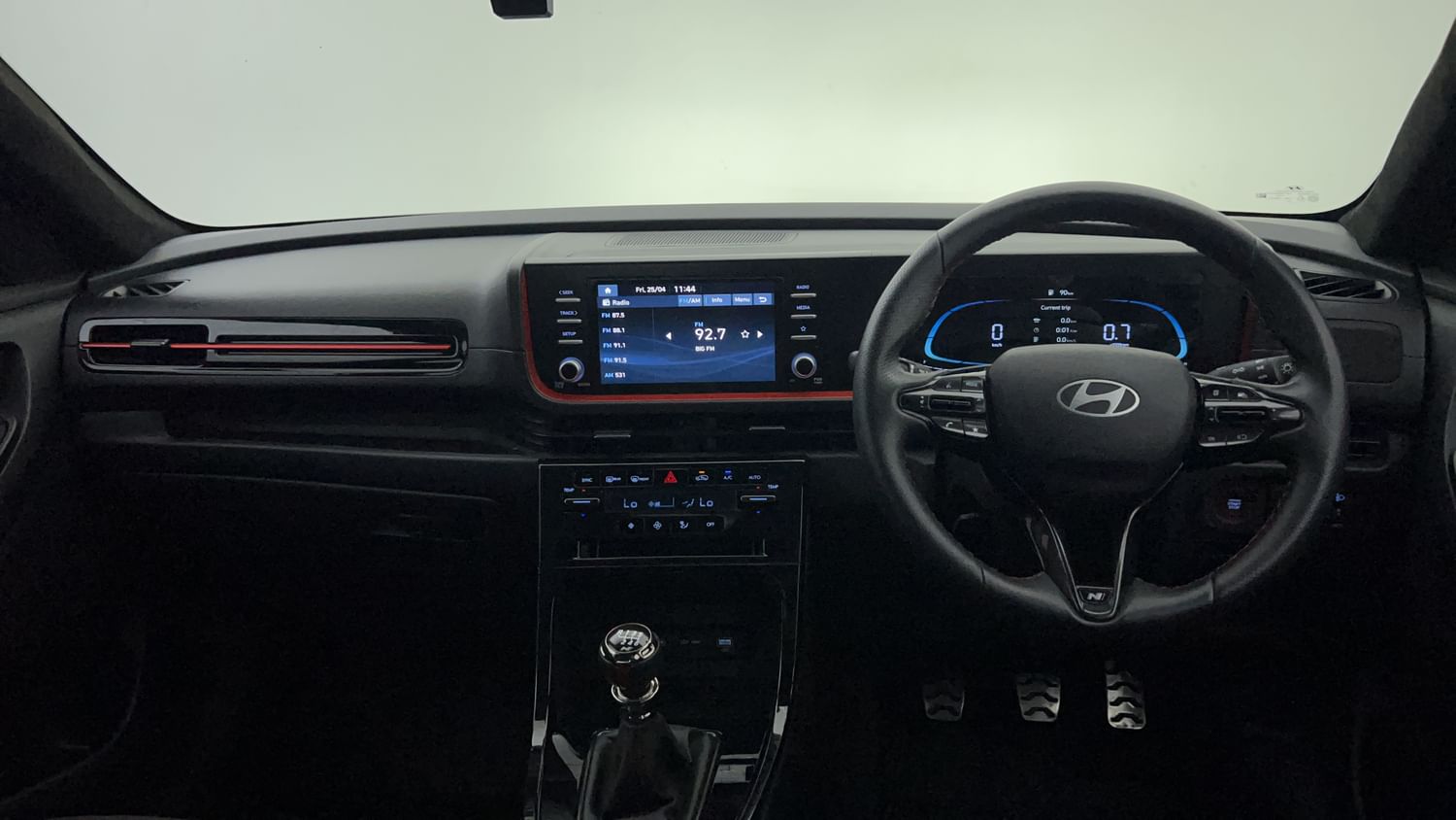 New Hyundai Creta N-Line interior DASHBOARD VIEW