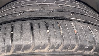 Used 2022 Skoda Slavia Style 1.0L TSI MT Petrol Manual tyres LEFT FRONT TYRE TREAD VIEW