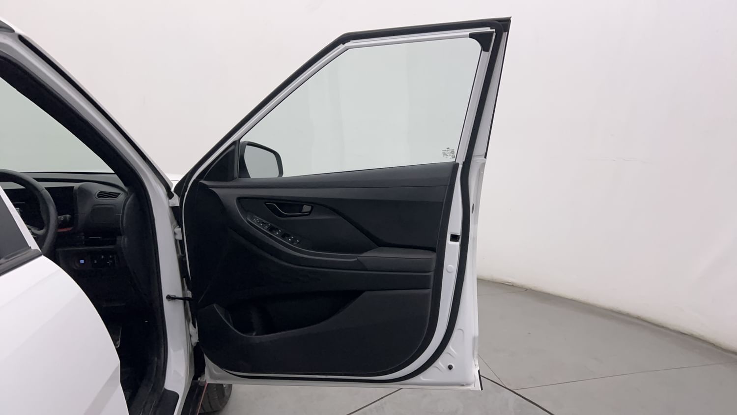 New Hyundai Creta N-Line interior RIGHT FRONT DOOR OPEN VIEW