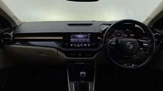 Used 2022 Skoda Slavia Style 1.0L TSI MT Petrol Manual interior DASHBOARD VIEW
