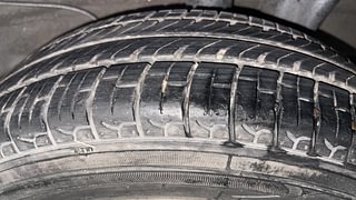 Used 2021 Hyundai New Santro 1.1 Sportz MT Petrol Manual tyres LEFT REAR TYRE TREAD VIEW