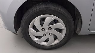 Used 2021 Hyundai New Santro 1.1 Sportz MT Petrol Manual tyres LEFT FRONT TYRE RIM VIEW