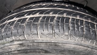 Used 2021 Hyundai New Santro 1.1 Sportz MT Petrol Manual tyres LEFT FRONT TYRE TREAD VIEW