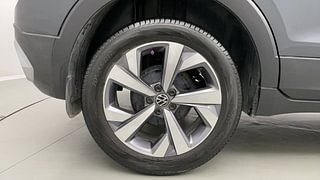 Used 2022 Volkswagen Taigun Topline 1.0 TSI MT Petrol Manual tyres RIGHT REAR TYRE RIM VIEW