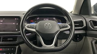 Used 2022 Volkswagen Taigun Topline 1.0 TSI MT Petrol Manual interior STEERING VIEW