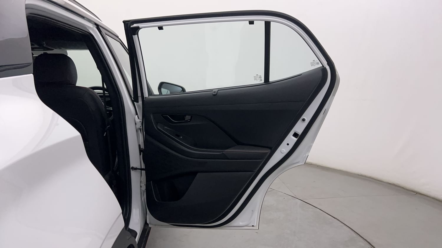 New Hyundai Creta N-Line interior RIGHT REAR DOOR OPEN VIEW
