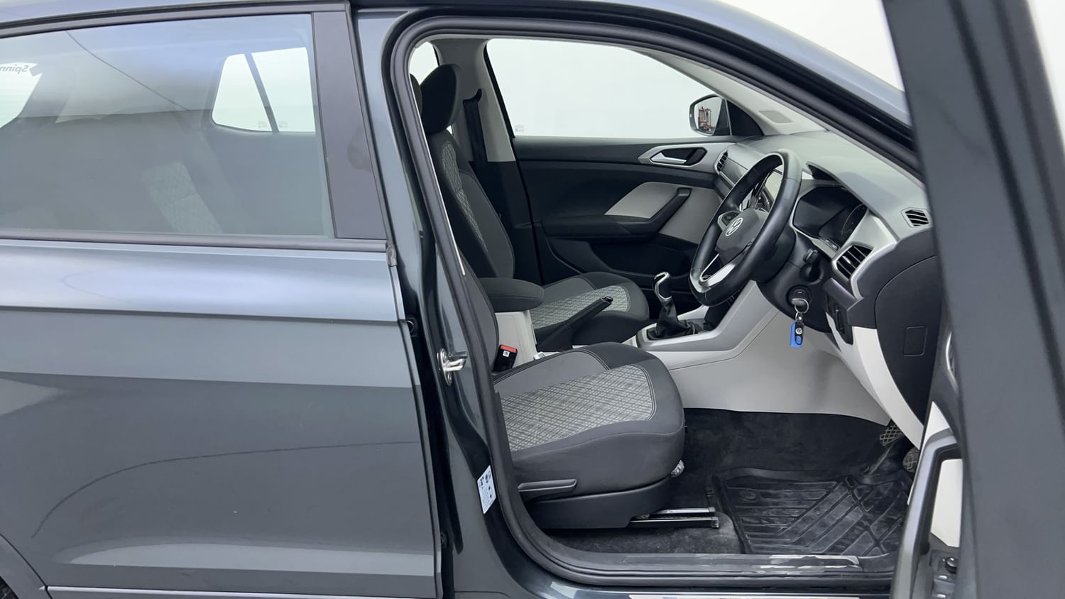 New Volkswagen Taigun interior RIGHT SIDE FRONT DOOR CABIN VIEW