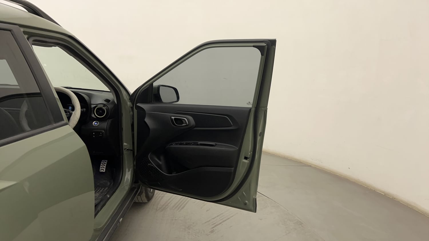 New Hyundai Exter interior RIGHT FRONT DOOR OPEN VIEW