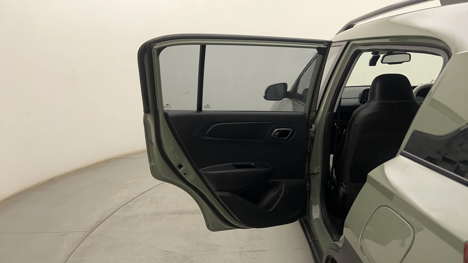 New Hyundai Exter interior LEFT REAR DOOR OPEN VIEW