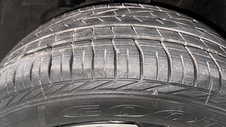 Used 2021 Tata Nexon XZ Plus Petrol Manual tyres LEFT FRONT TYRE TREAD VIEW