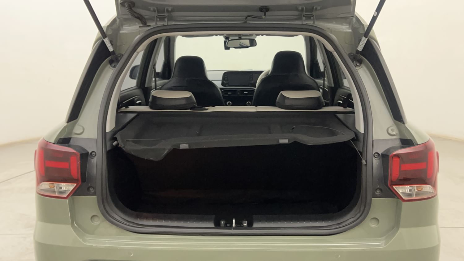 New Hyundai Exter interior DICKY INSIDE VIEW