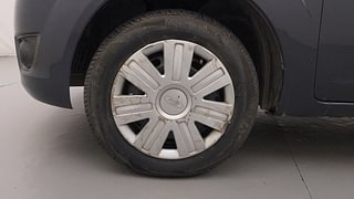 Used 2011 Ford Figo Duratorq Diesel EXI 1.4 Diesel Manual tyres LEFT FRONT TYRE RIM VIEW