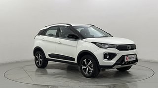 Used 2021 Tata Nexon XZ Plus Petrol Manual exterior RIGHT FRONT CORNER VIEW