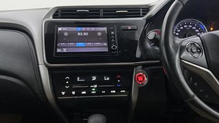 Used 2017 Honda City ZX CVT Petrol Automatic interior MUSIC SYSTEM & AC CONTROL VIEW