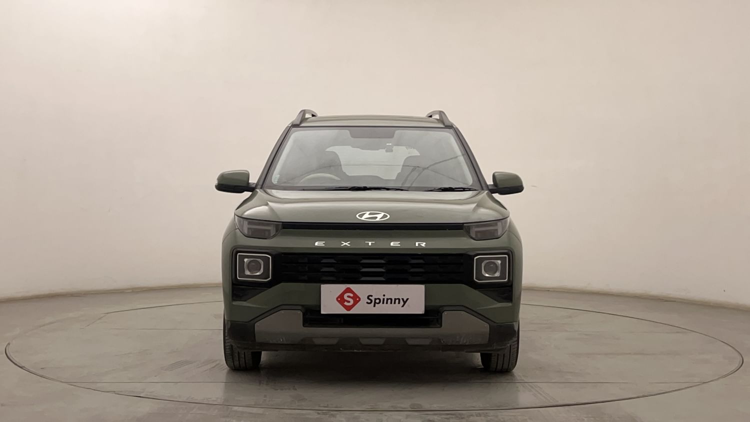 New Hyundai Exter exterior FRONT VIEW