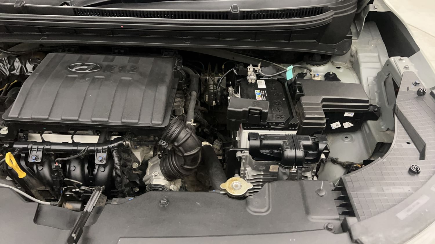 New Hyundai Exter engine ENGINE LEFT SIDE VIEW