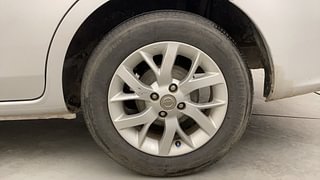 Used 2017 Nissan Sunny [2014-2020] XV Diesel Diesel Manual tyres LEFT REAR TYRE RIM VIEW