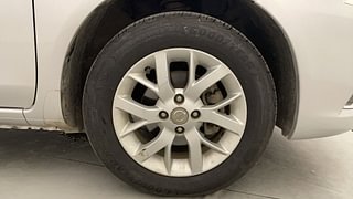 Used 2017 Nissan Sunny [2014-2020] XV Diesel Diesel Manual tyres RIGHT FRONT TYRE RIM VIEW
