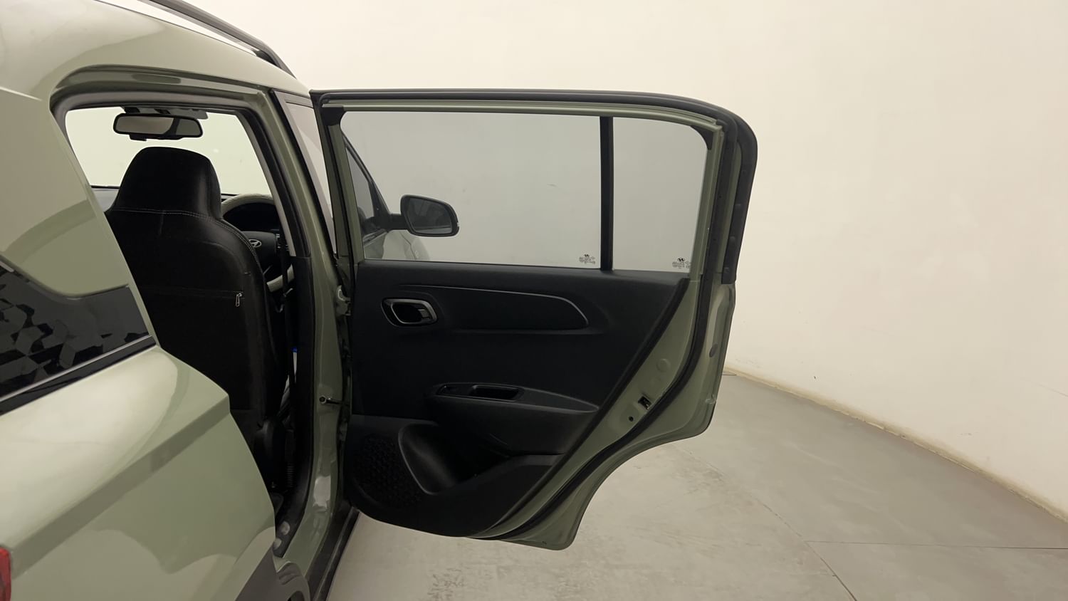 New Hyundai Exter interior RIGHT REAR DOOR OPEN VIEW