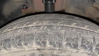 Used 2017 Renault Kwid RXT Petrol Manual tyres LEFT FRONT TYRE TREAD VIEW