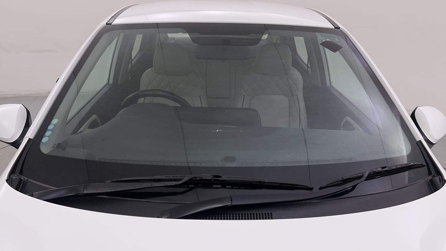 New Hyundai Aura exterior FRONT WINDSHIELD VIEW
