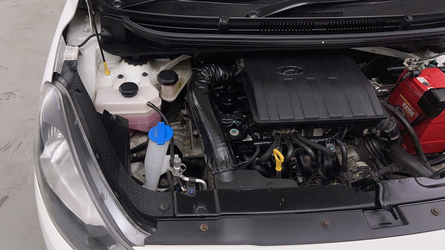 New Hyundai Aura engine ENGINE RIGHT SIDE VIEW