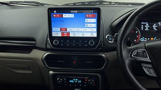 Used 2021 Ford EcoSport Titanium + 1.5L Ti-VCT AT Petrol Automatic interior MUSIC SYSTEM & AC CONTROL VIEW