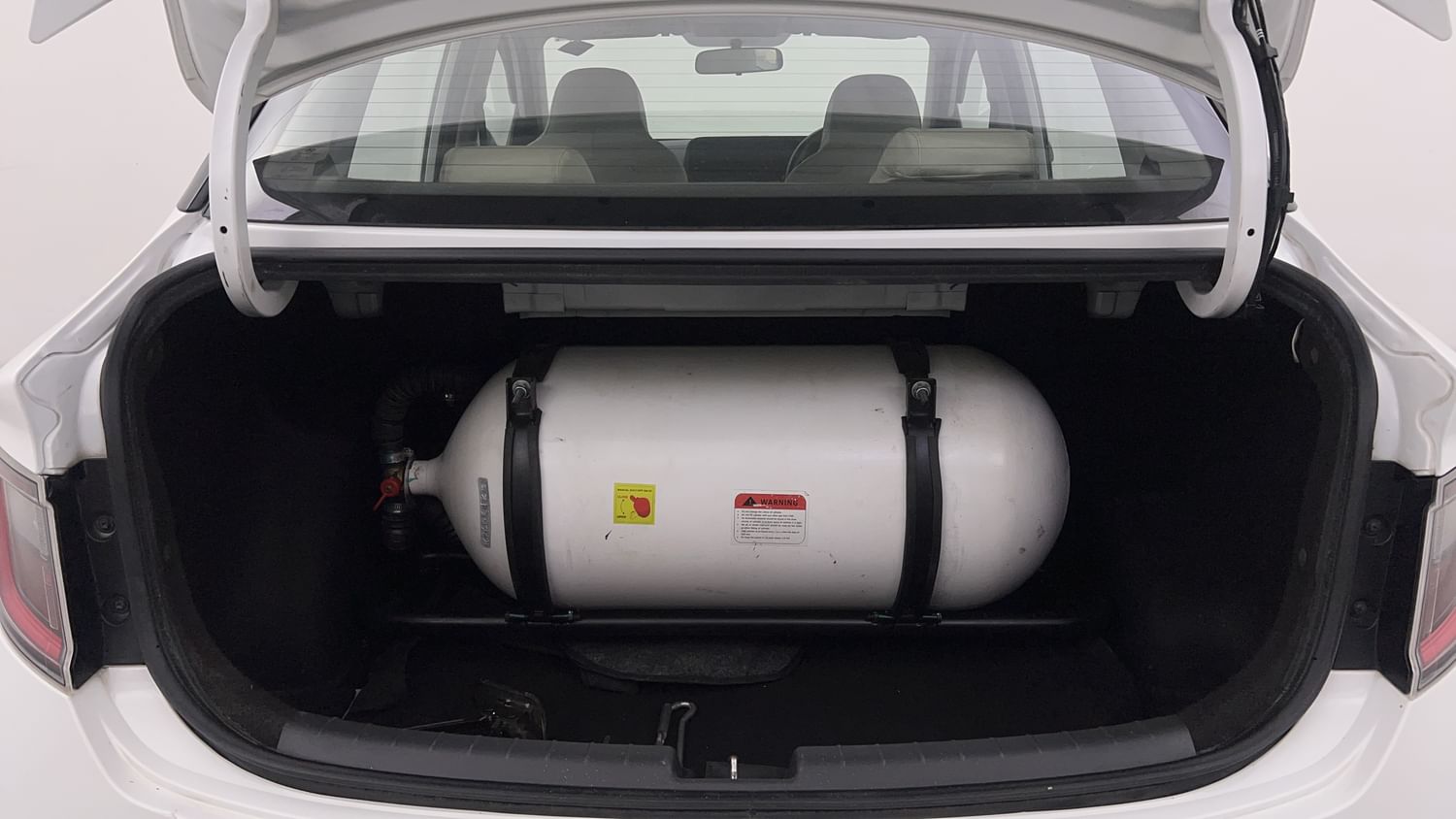 New Hyundai Aura interior DICKY INSIDE VIEW