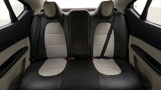 Used 2023 Tata Tigor Revotron XZ+ Petrol Manual interior REAR SEAT CONDITION VIEW