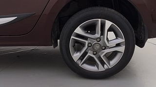 Used 2023 Tata Tigor Revotron XZ+ Petrol Manual tyres LEFT REAR TYRE RIM VIEW