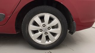Used 2014 Hyundai Xcent S (O) Petrol Petrol Manual tyres LEFT REAR TYRE RIM VIEW