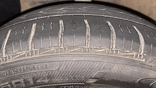 Used 2015 Hyundai Grand i10 Asta AT 1.2 Kappa VTVT Petrol Automatic tyres LEFT FRONT TYRE TREAD VIEW