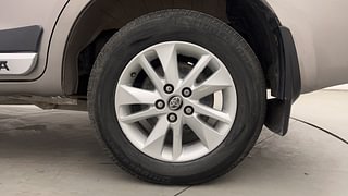 Used 2017 Toyota Innova Crysta 2.8 GX AT 7 STR Diesel Automatic tyres LEFT REAR TYRE RIM VIEW