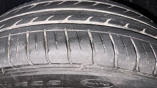 Used 2023 Tata Tigor Revotron XZ+ Petrol Manual tyres RIGHT FRONT TYRE TREAD VIEW