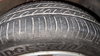 Used 2014 Hyundai Xcent S (O) Petrol Petrol Manual tyres RIGHT FRONT TYRE TREAD VIEW