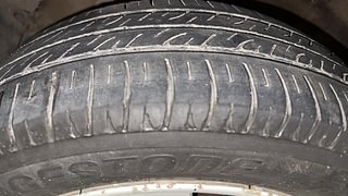 Used 2014 Hyundai Xcent S (O) Petrol Petrol Manual tyres LEFT FRONT TYRE TREAD VIEW