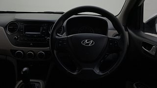 Used 2015 Hyundai Grand i10 Asta AT 1.2 Kappa VTVT Petrol Automatic interior STEERING VIEW