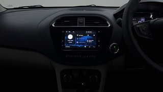 Used 2023 Tata Tigor Revotron XZ+ Petrol Manual interior MUSIC SYSTEM & AC CONTROL VIEW