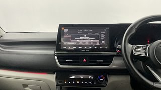 Used 2020 Kia Seltos [2019-2021] HTX Plus AT D Diesel Automatic interior MUSIC SYSTEM & AC CONTROL VIEW