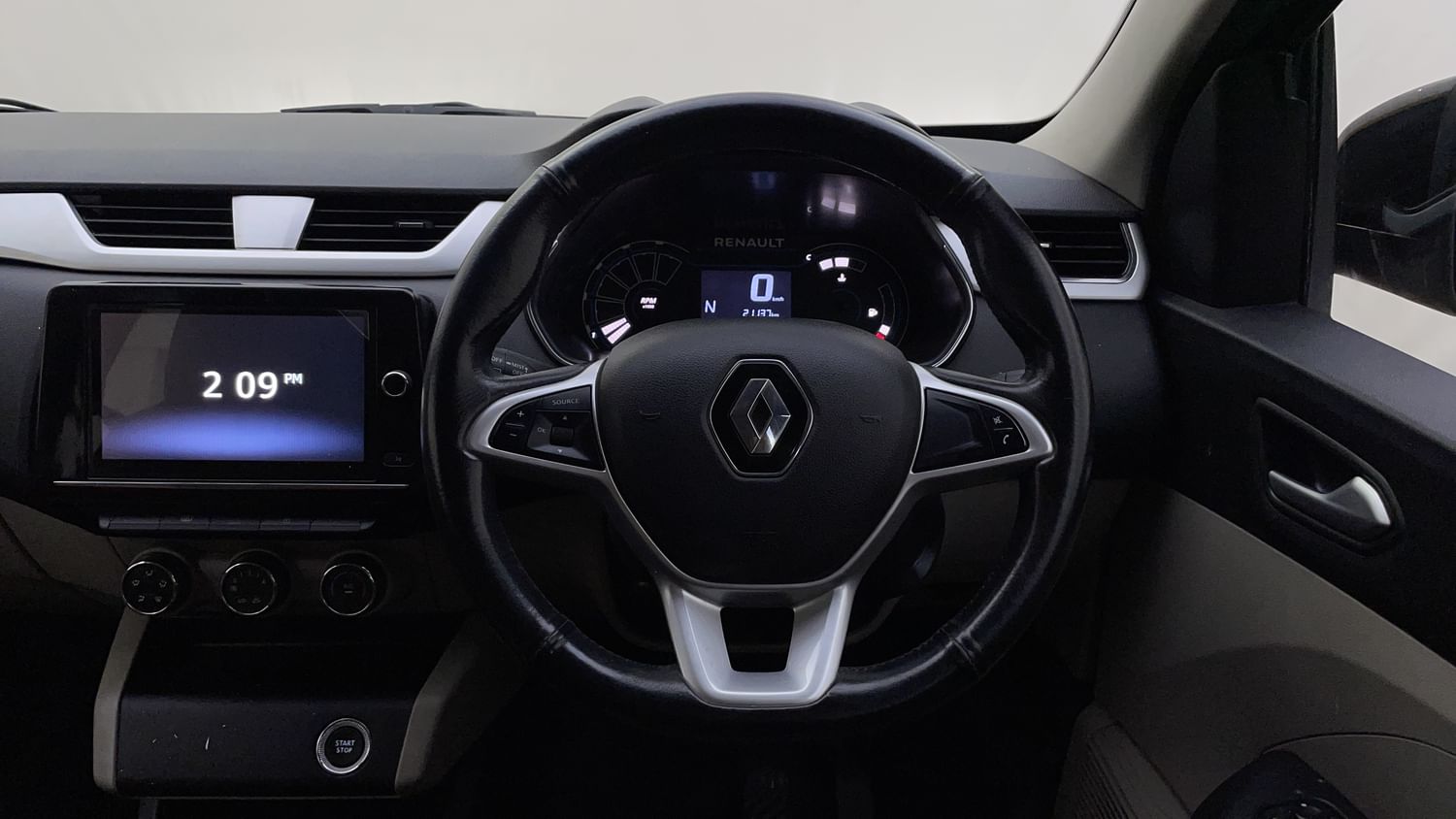 New Renault Triber interior STEERING VIEW