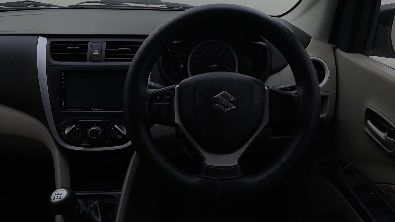 New Maruti Suzuki Celerio interior STEERING VIEW