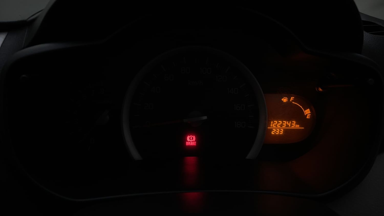 New Maruti Suzuki Celerio interior CLUSTERMETER VIEW